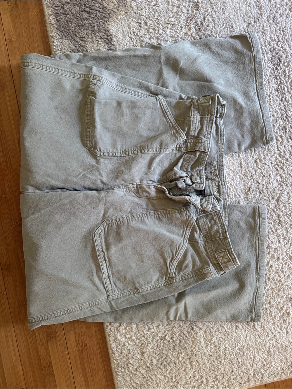 American Eagle Outfitters  Pants in Sage Green